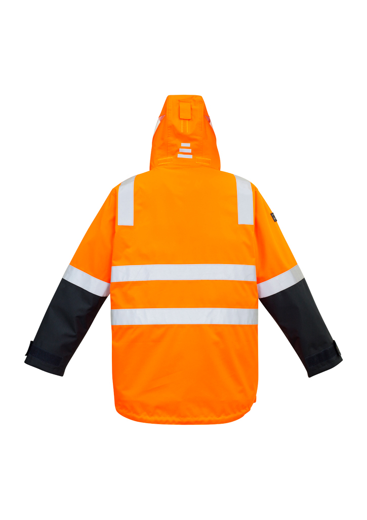 Syzmik 4 in 1 Waterproof Jacket Hi-Vis Men's - Image 4