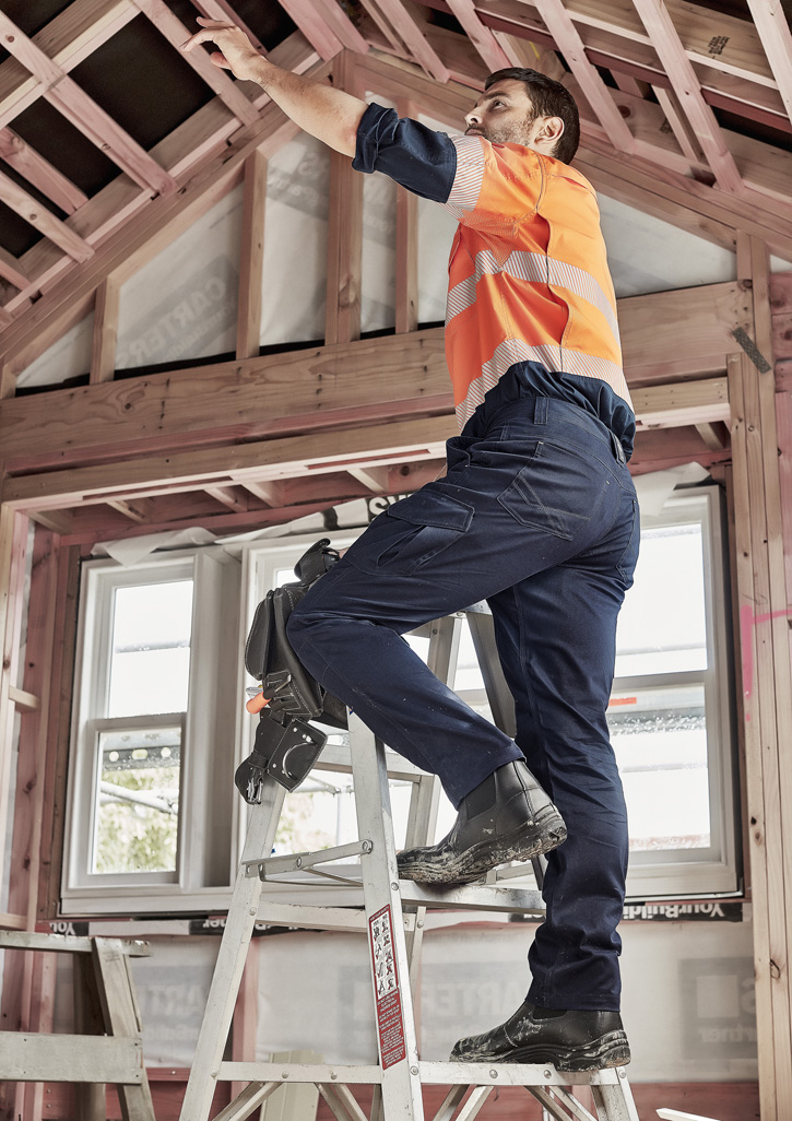 Syzmik Men's Summer Cargo Pant 100% Cotton - Image 9