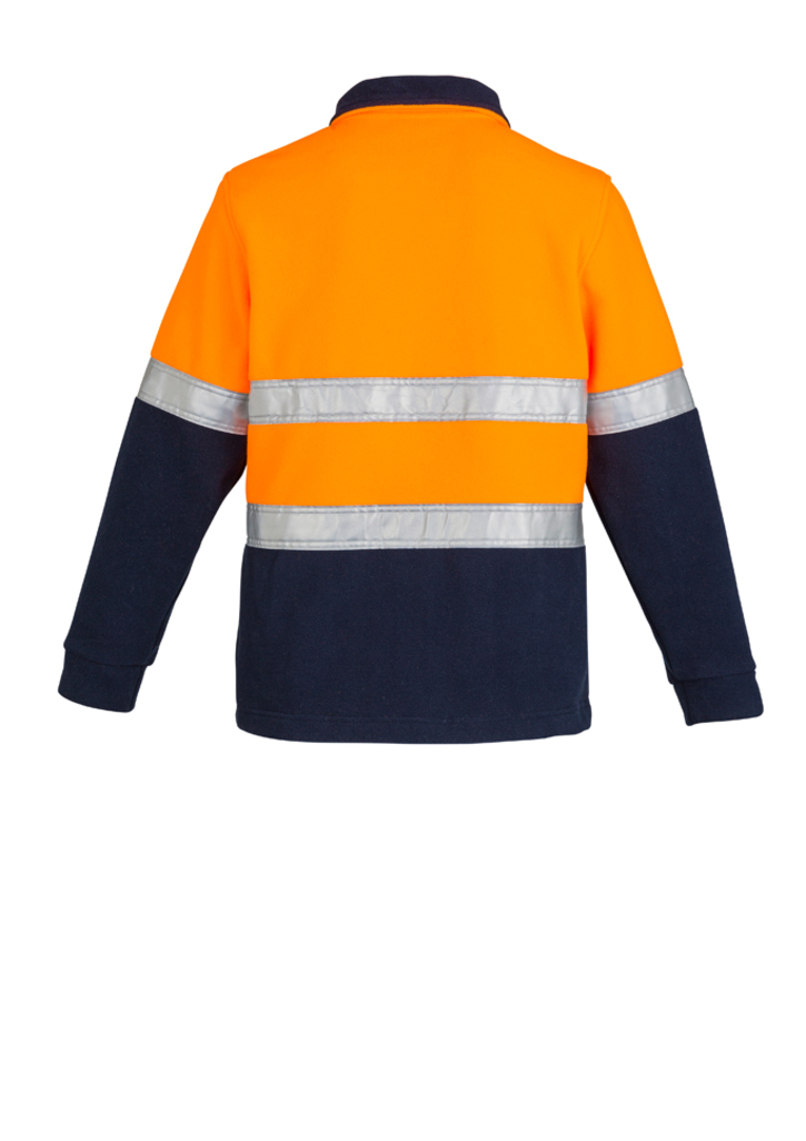 Syzmik Polar Fleece Jumper Hi Vis Hoop Taped - Image 4