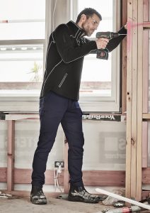 Syzmik Streetworx Jacket Stretch Mid Navy or Black