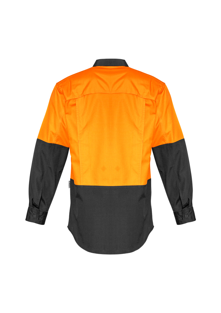 Syzmik Rugged Cooling Spliced Shirt Hi Vis Men's - Image 4