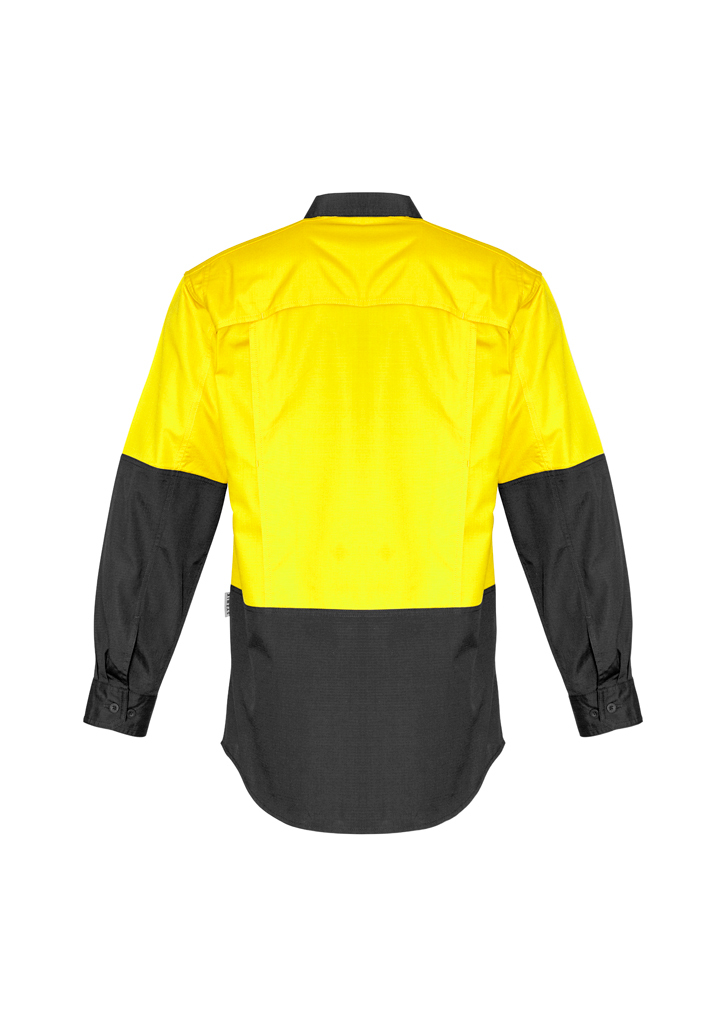 Syzmik Rugged Cooling Spliced Shirt Hi Vis Men's - Image 6