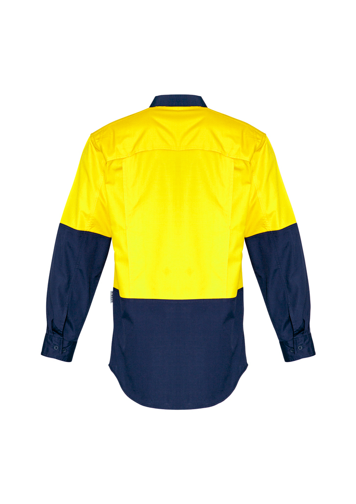 Syzmik Rugged Cooling Spliced Shirt Hi Vis Men's - Image 2