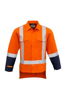 Syzmik Taped Shirt FR TTMC-W17 Men’s Orange/Navy