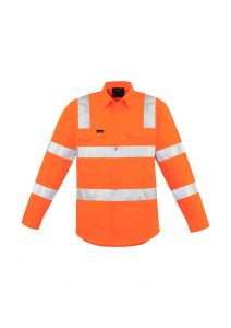 Syzmik Men’s Bio Motion Vic Rail Shirt Vic Rail Orange