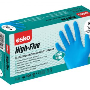 Nitrile Gloves, 300mm Cuff Length