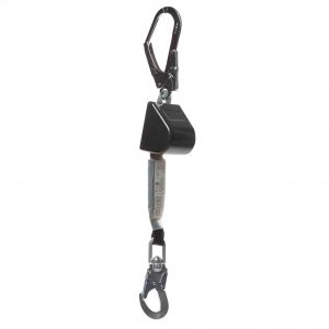 ZERO Logix Retractable webbing lanyard with scaffhook