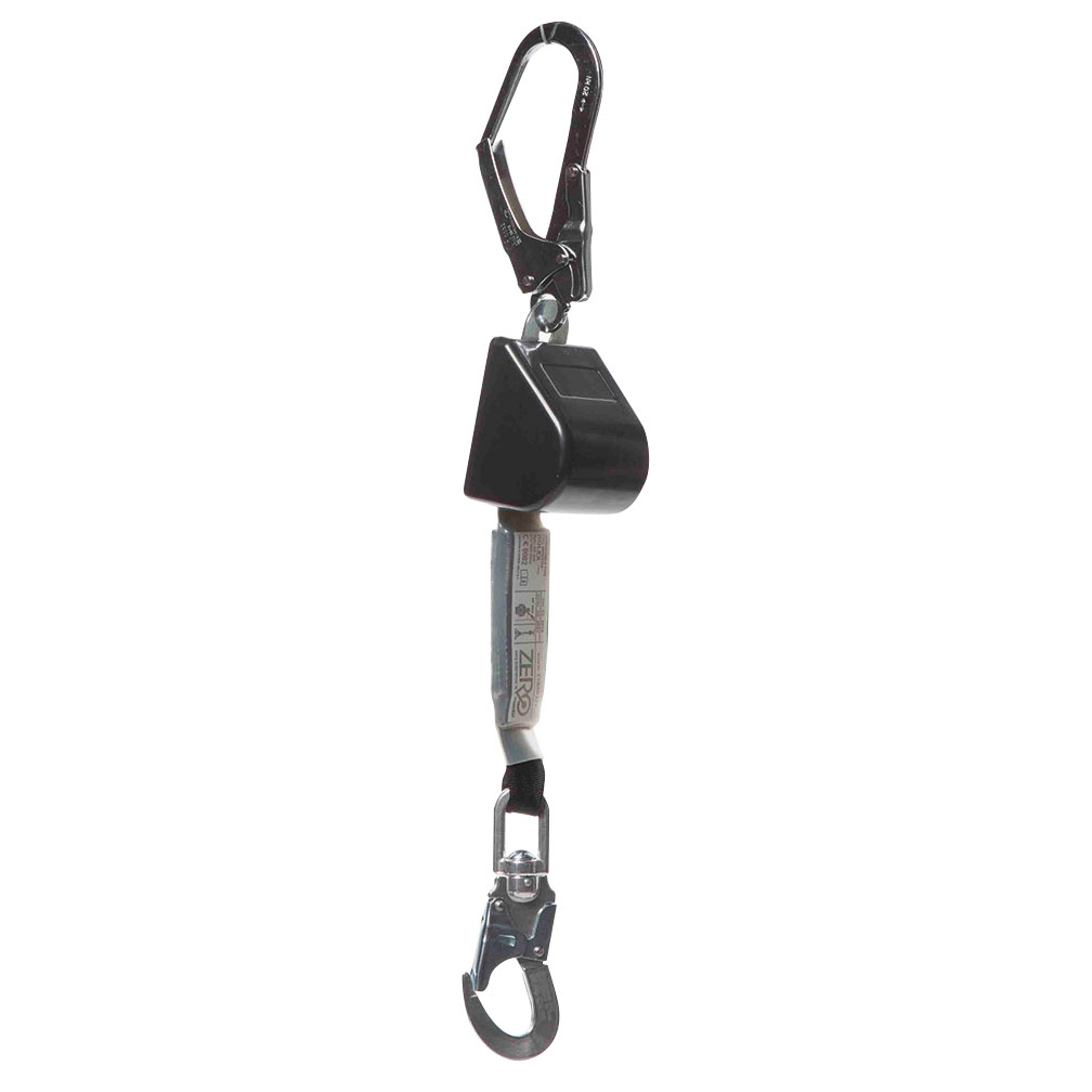 ZERO Logix Retractable webbing lanyard with scaffhook