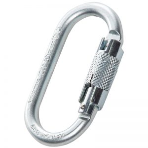 ZERO Ox Trilok triple lock oval carabiner