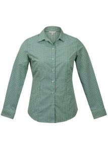 Shirt Ladies Epsom Long Sleeve Emerald