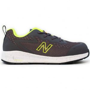 New Balance Logic shoe safety grey/lime US sizing