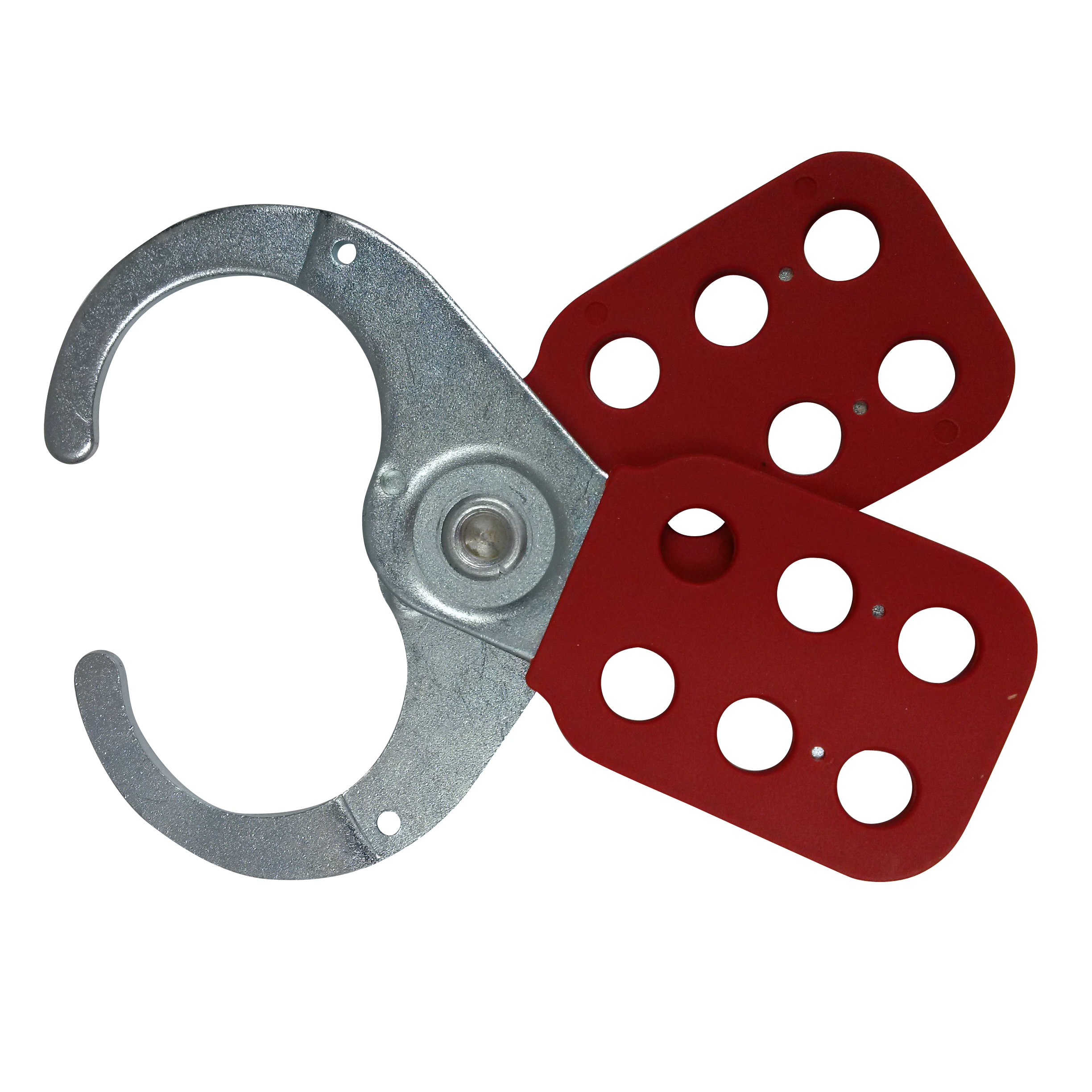IN2SAFE Steel Lockout Hasp - 6 Locks - 38mm