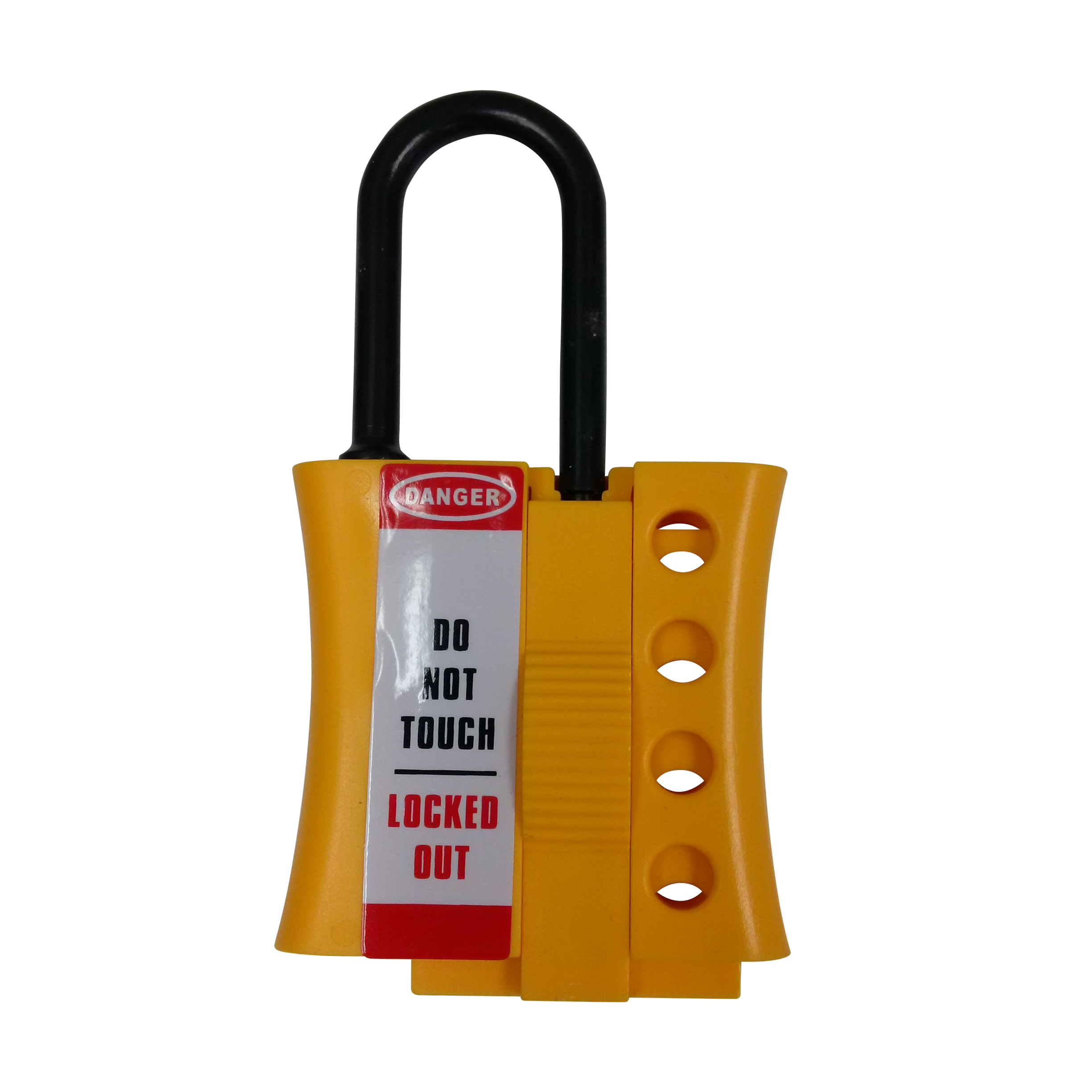 IN2SAFE Nylon Lockout Hasp - 4 Locks - 3mm Shackle