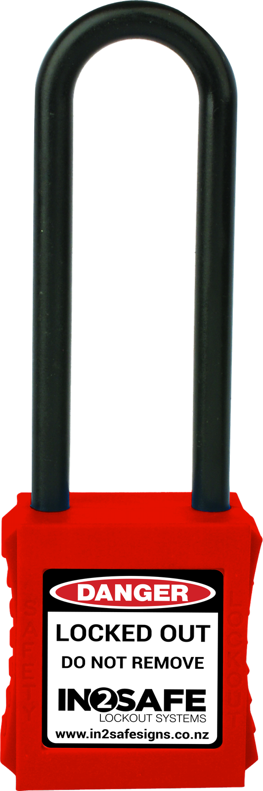 IN2SAFE Lockout Padlock - Long Nylon - Keyed Alike