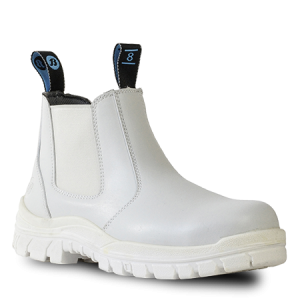 Bata White Hercules Safety Boot Slip-On – UK Sizing