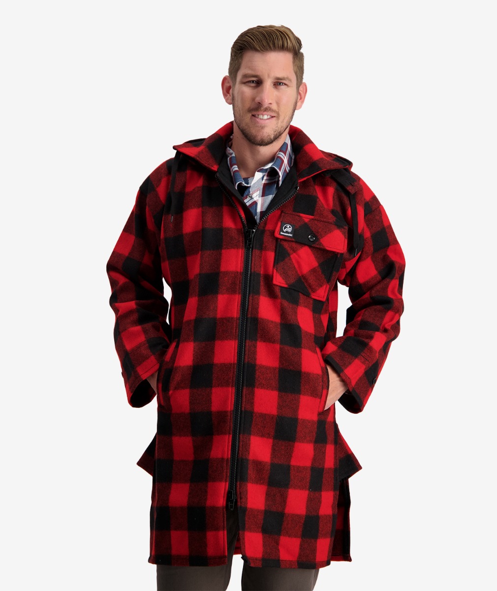 Swanndri Men's Mosgiel Wool Bushshirt Zip Front - Image 2