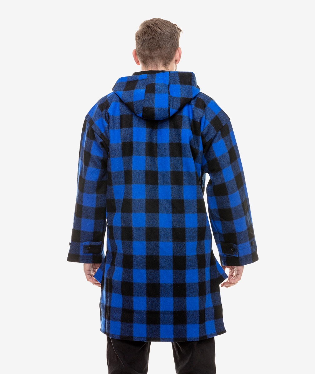 Swanndri Men's Original Wool Bushshirt Lace-up Front - Image 3