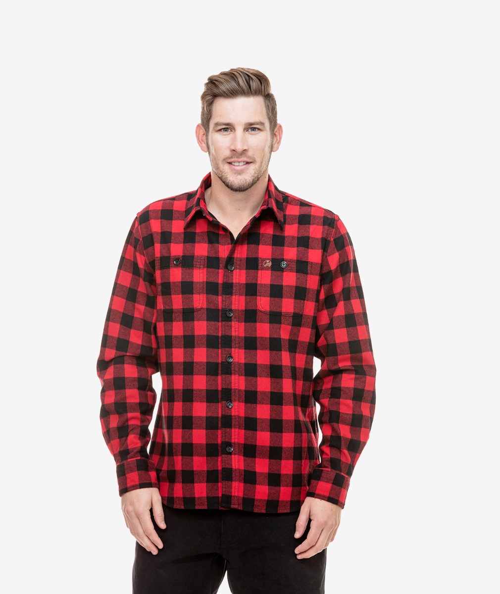 Swanndri Mens Marylebone Cotton Long/Sleeve - Image 2