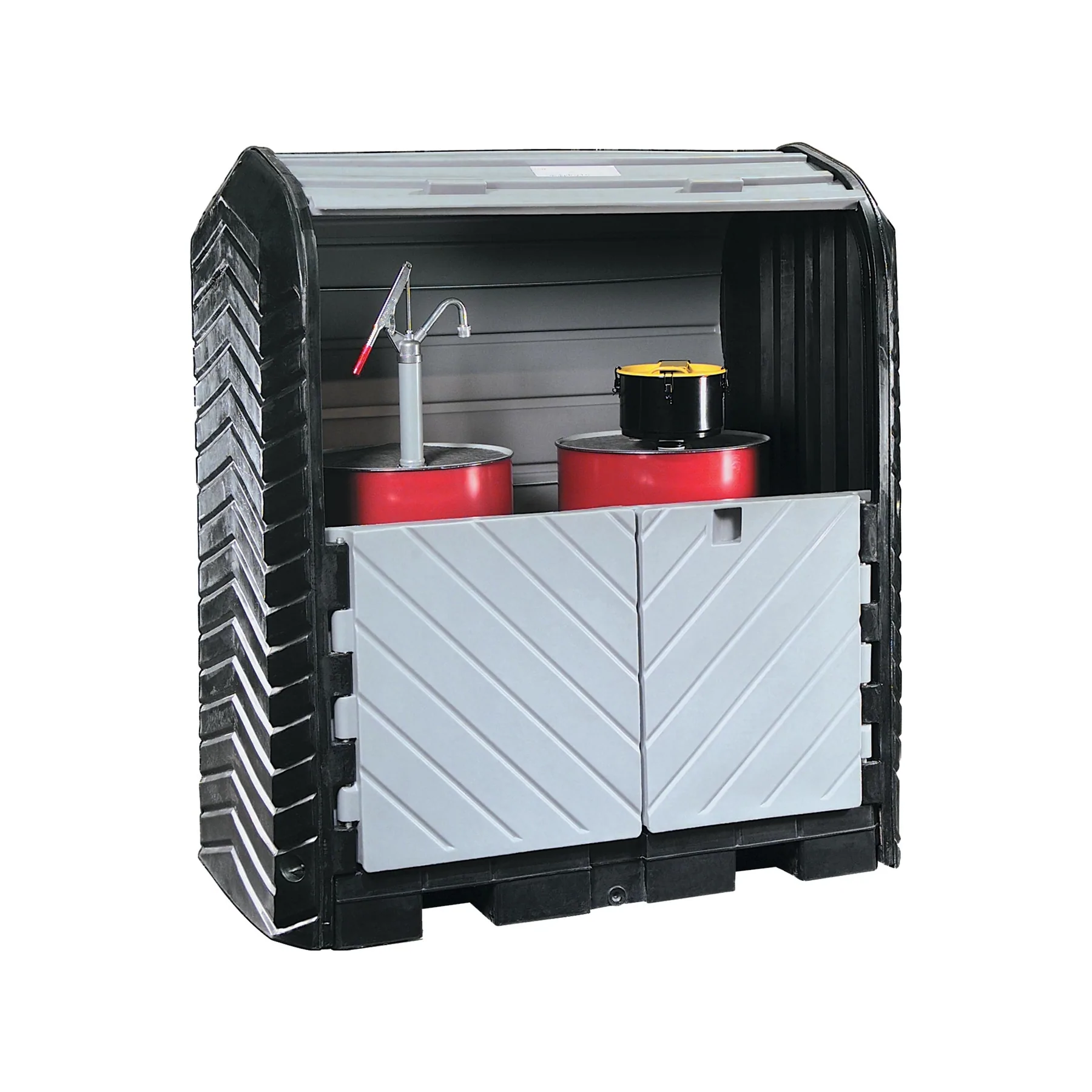 Controlco Roll Top 2 Drum Outdoor Containment 01-1061