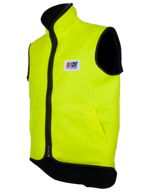 Stormline 985N Neon Oilskin Safety Vest - Image 2