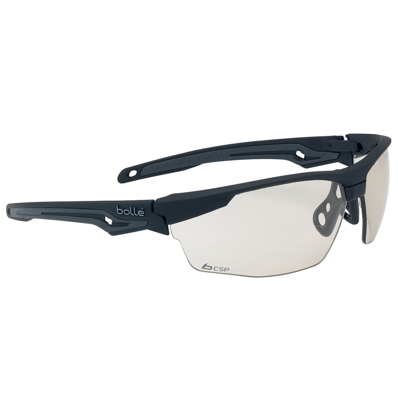 Bolle Tryon BSSI Platinium ASAF CSP Lens - Matt Black Temples - Image 2