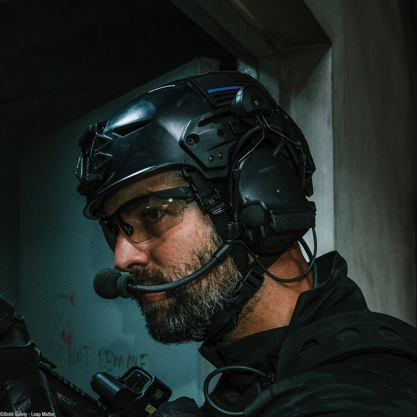 Bolle Tryon BSSI Platinium ASAF CSP Lens - Matt Black Temples