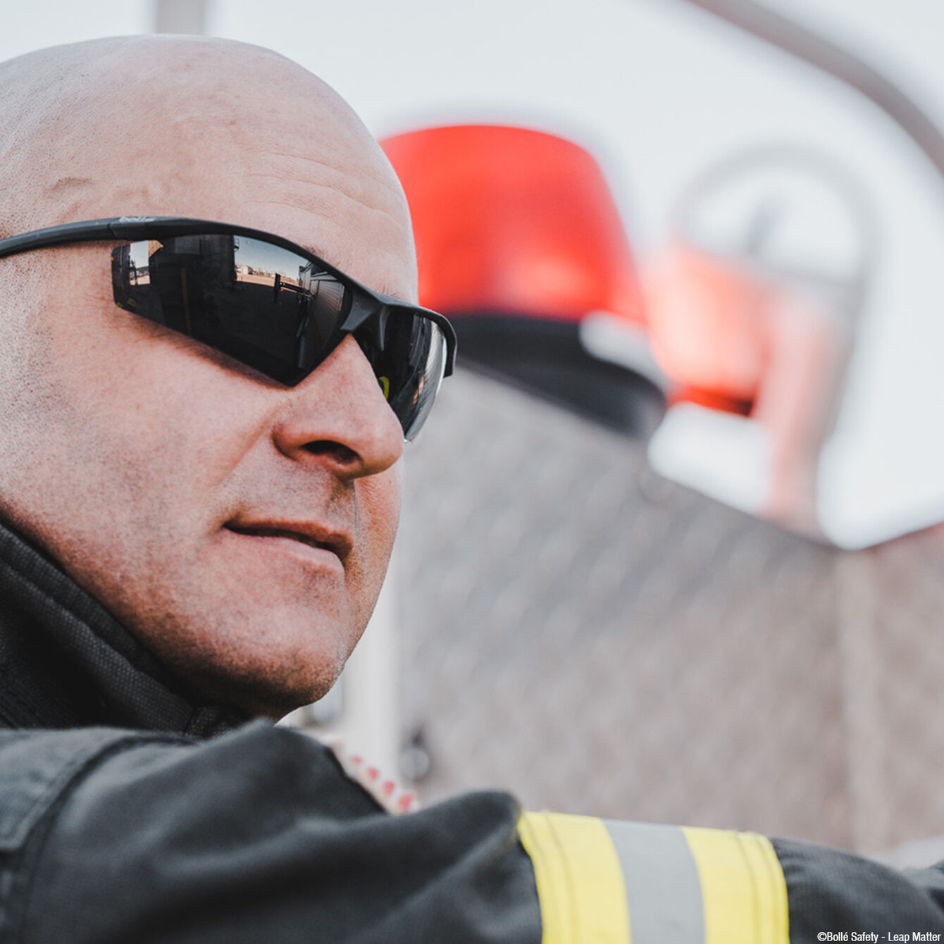 Bolle Sentinel Tactical Ballistic BSSI Platinium ASAF CSP Lens - Matt Black Temples - Image 3