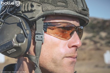 Bolle Rush+BSSI Platinium ASAF CSP Lens – Matt Black Temples