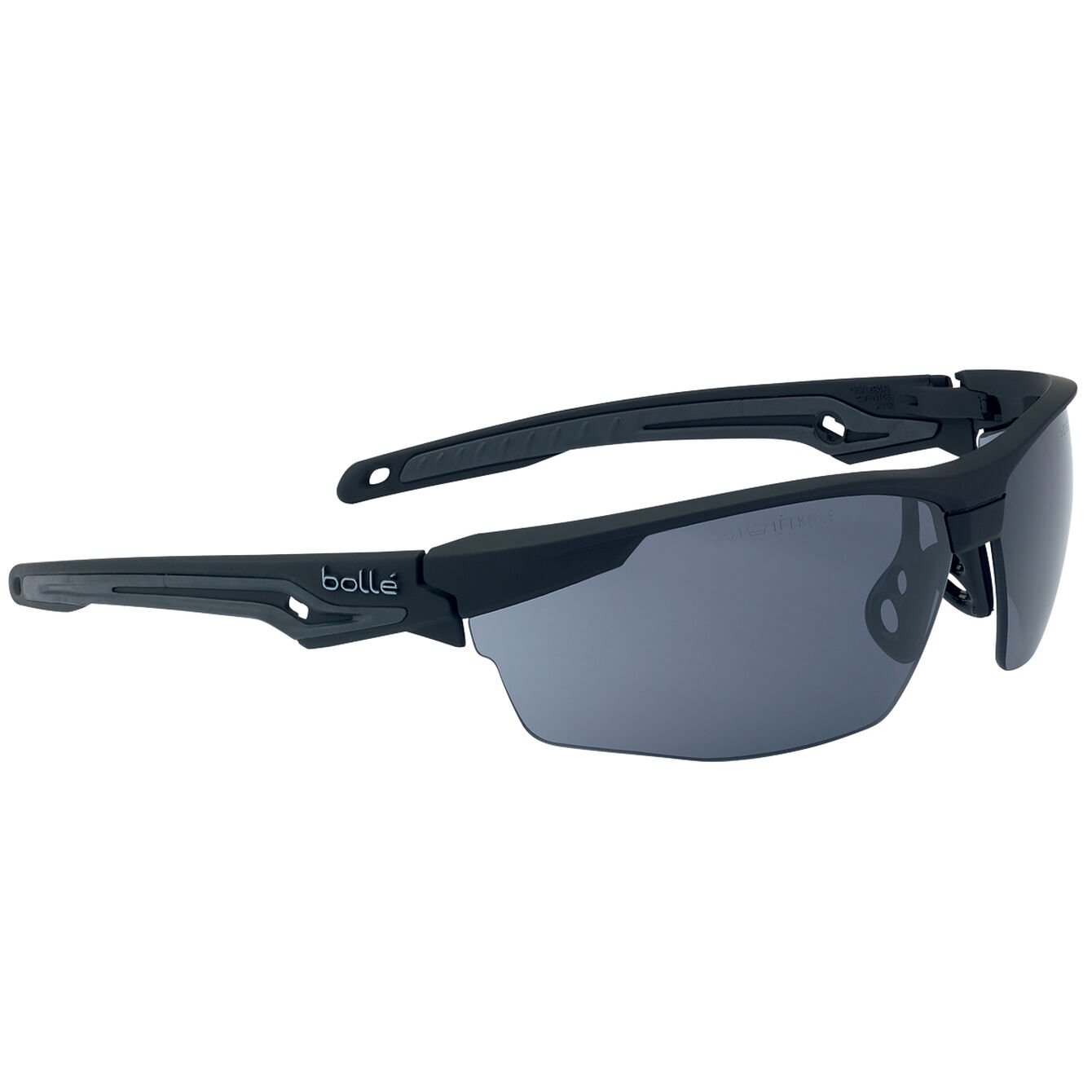 Bolle Tryon BSSI Platinium ASAF Smoke Lens - Matt Black Temples - Image 2