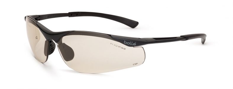 Bolle Contour BSSI Platinium ASAF CSP Lens – Matt Black Temples
