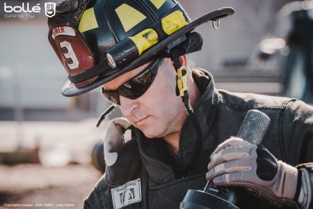 Bolle Rush+BSSI Platinium ASAF Smoke Lens – Matt Black Temples