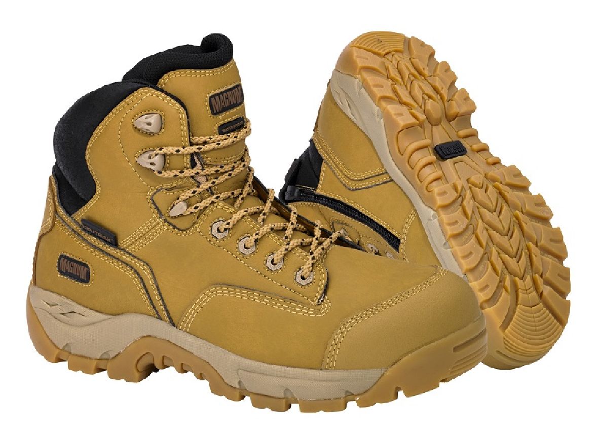 Magnum Precision Max Work Boots Zip Side Waterproof - Image 3