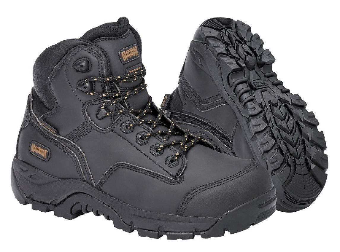 Magnum Precision Max Work Boots Zip Side Waterproof - Image 4