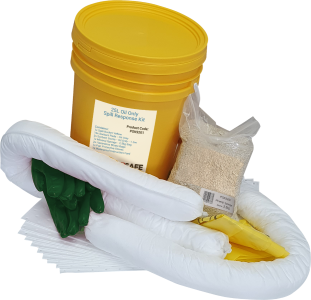 IN2SAFE Oil Only Spill Kit – 25L Workshop (Bucket)