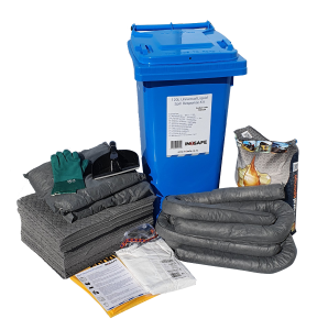 IN2SAFE Universal Spill Kit – 120L Mobile (Wheelie Bin)