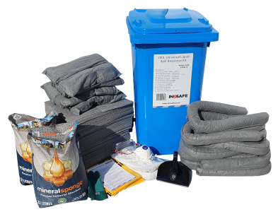 IN2SAFE Universal Spill Kit – 240L Mobile (Wheelie Bin)