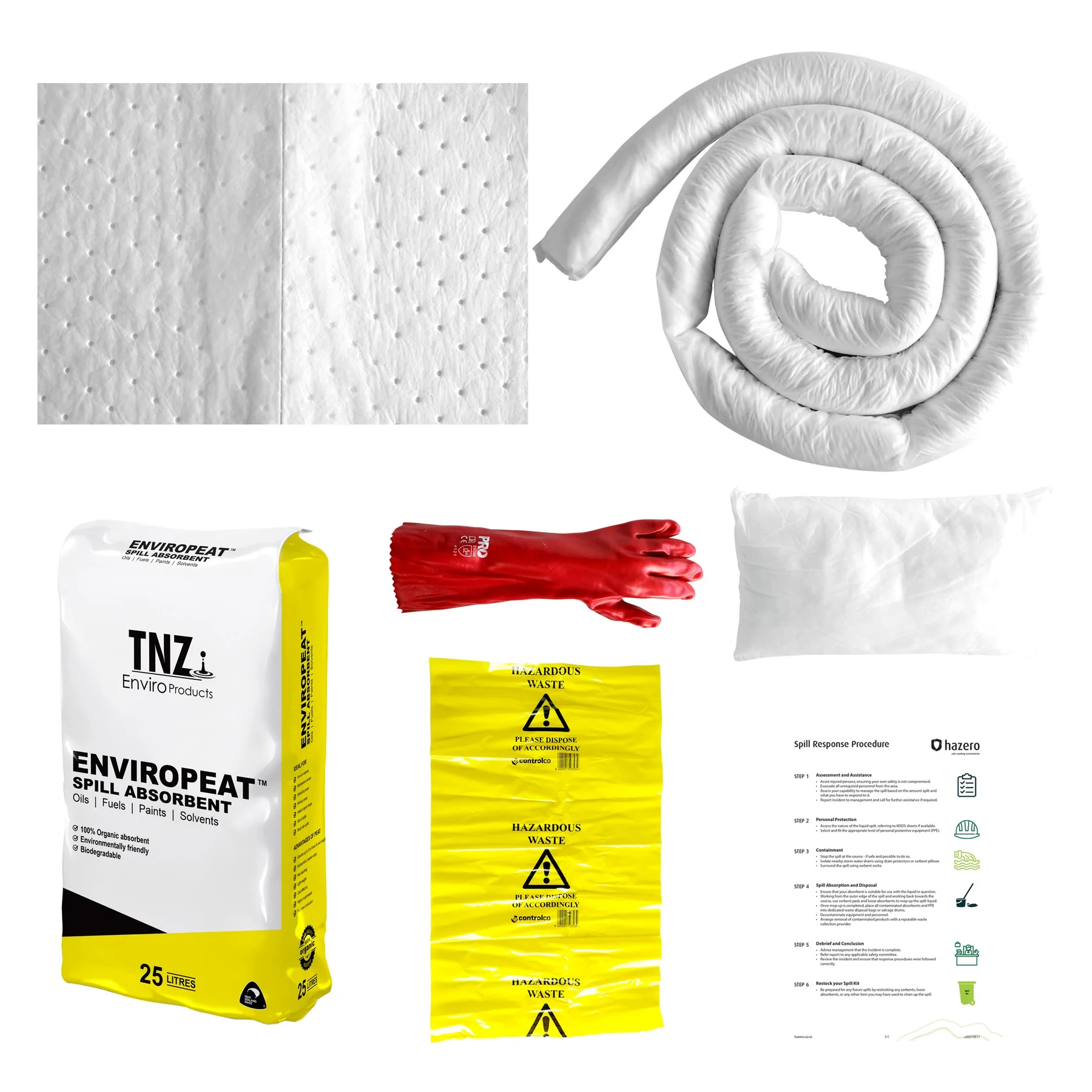 Controlco Economy Mobile Spill Kit - Oil Only - 100L - Image 2