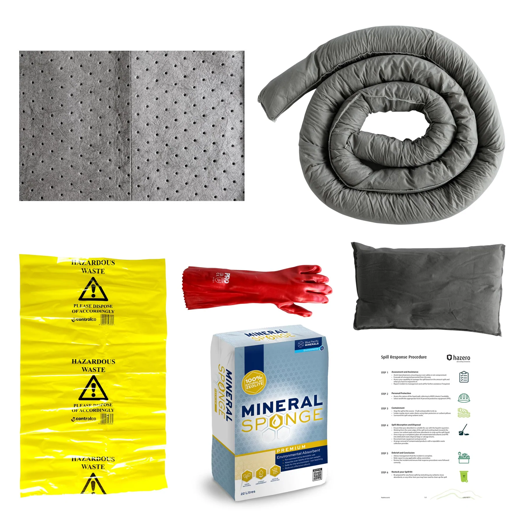 Controlco Economy Mobile Spill Kit - Universal - 200L - Image 2