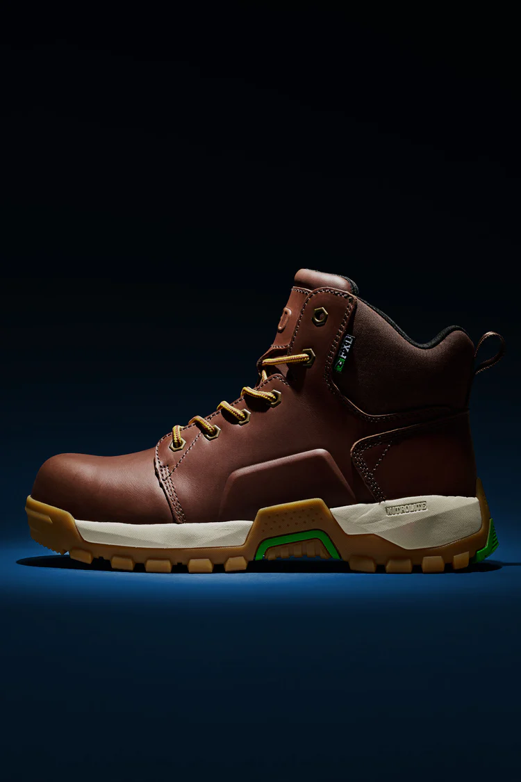 FXD WB-3 Premium Leather Lace Up Work Boot - Image 14