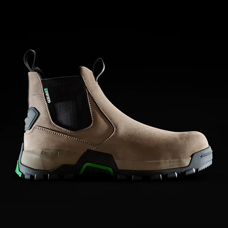FXD WB-4 Slip-On Elastic Side Safety Boot - Black, Stone or Wheat US Sizing - Image 2
