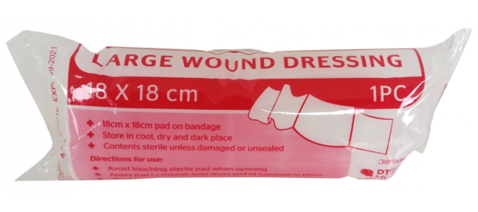 Wound Dressing Medium 12cm x 12cm