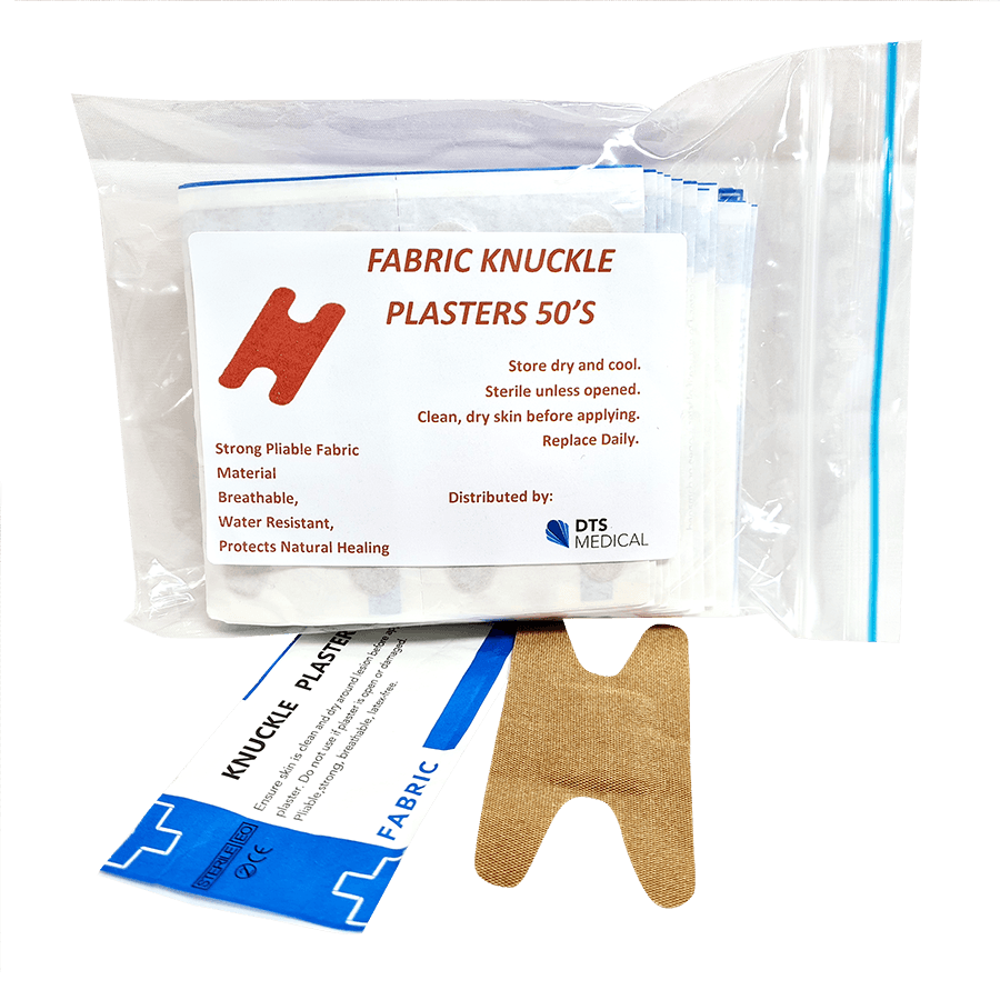 Plaster Fabric Skin Coloured LARGE Knuckle 50's