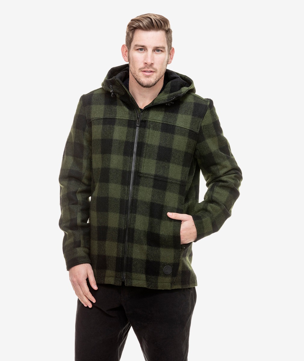 Swanndri Men's Hudson Wool Hoody - Image 6