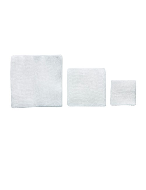 Gauze Squares Swabs 8ply 7.5cm x 7.5cm Pkt(100)