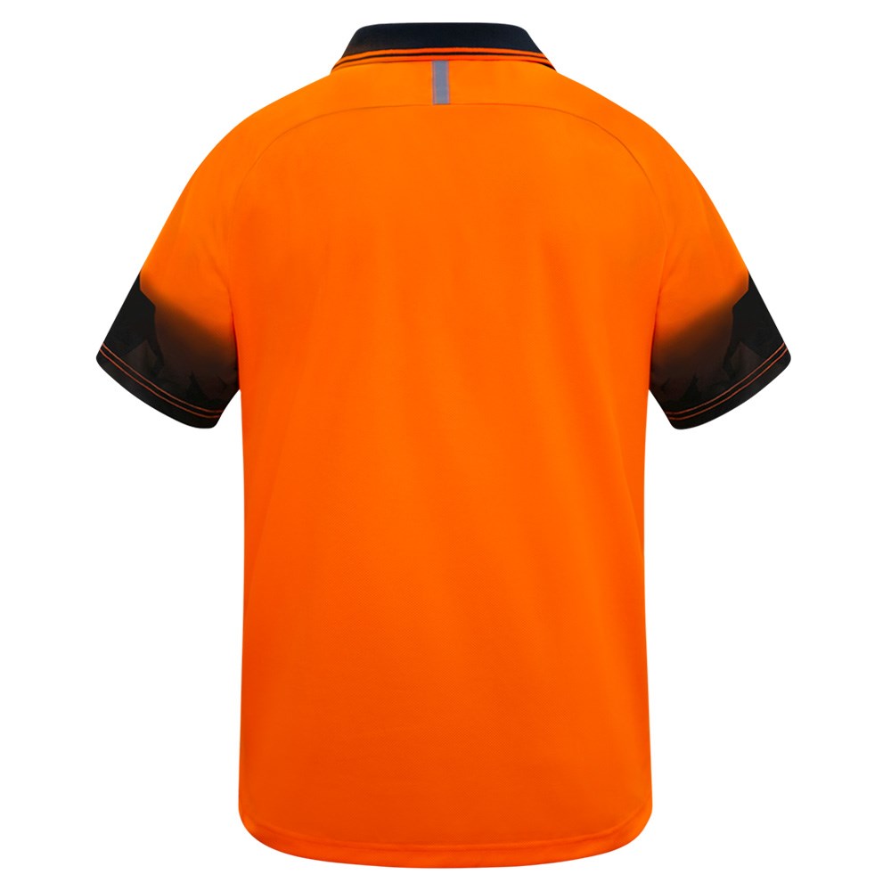 Bison Polo Day Only Polyester Mountain Peak Orange - Image 2