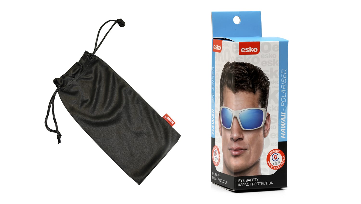 Esko Hawaii Polarised Destination Spec Blue Mirror - Image 3