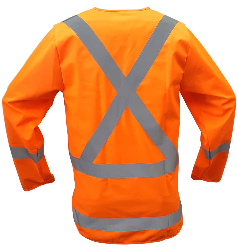 Caution TTMC-W17 Long Sleeve X-Back Safety Vest - Image 3