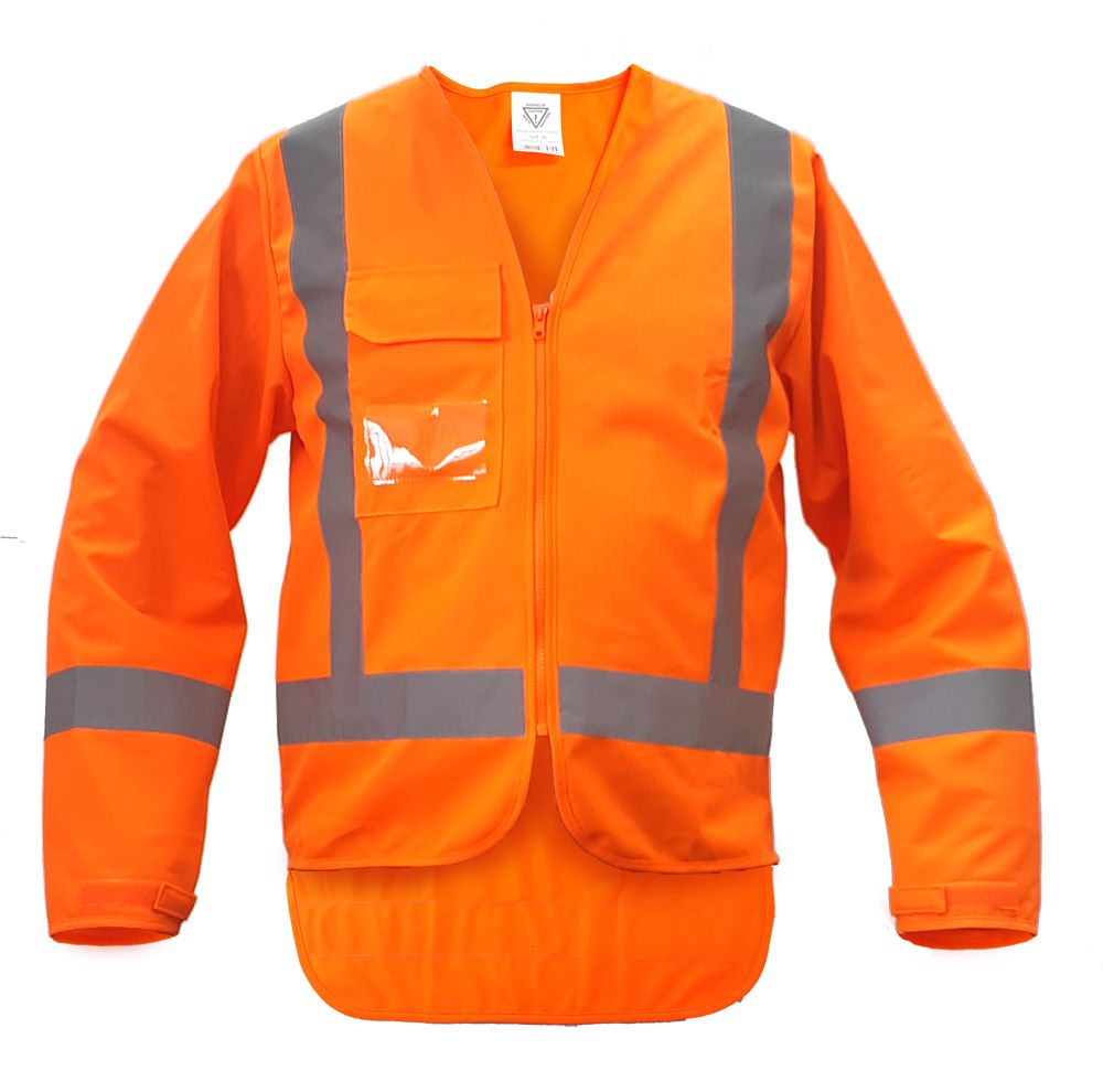Caution TTMC-W17 Long Sleeve X-Back Safety Vest - Image 2