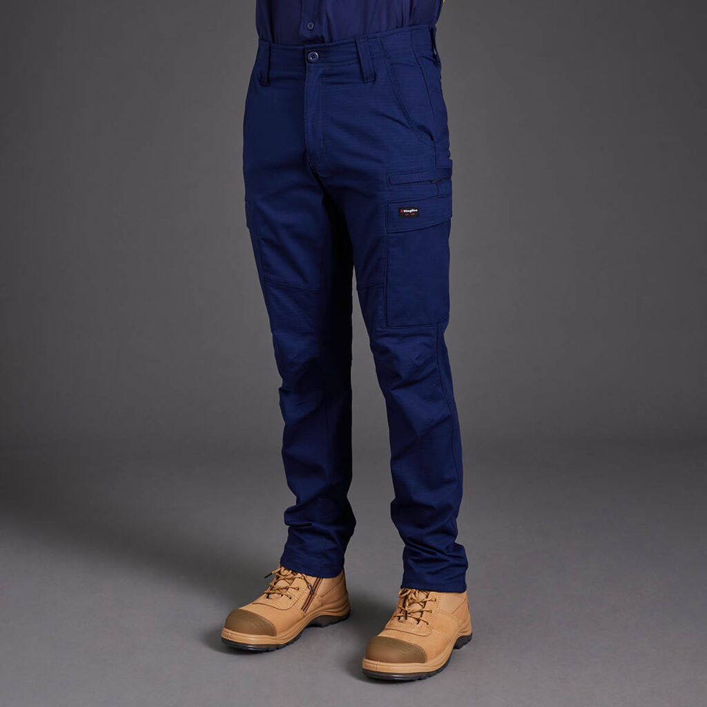 KingGee Workcool Pro Cargo Stretch Work Pants - Image 3