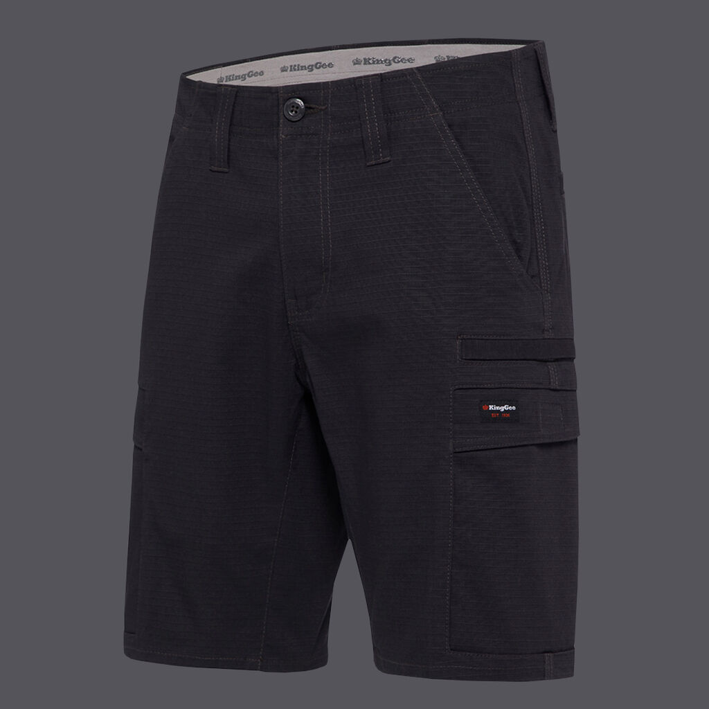 KingGee Workcool Pro Stretch Work Shorts - Image 3